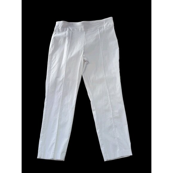 Crown & Ivy Women's Pants Size 14 Stretch Ankle Center Seam - Picture 3 of 12